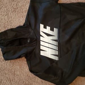 Nike black camo hoodie